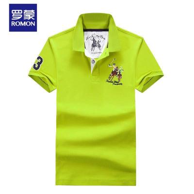 罗蒙（ROMON）POLO衫2021夏季男士短袖_1_61