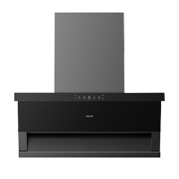 美的出品华凌油烟机顶侧双腔三吸家用厨房大吸力大静压27m³大吸力1000Pa静压变频巡航智能挥手自清洗H71