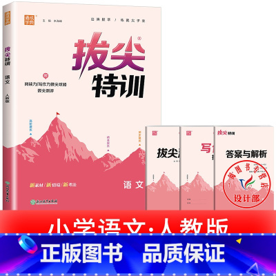 单本[人教版]语文 五年级上 [正版]2025春拔尖特训英语外研版一年级起点英语练习册外研社小学一二三四五六年级上册下册