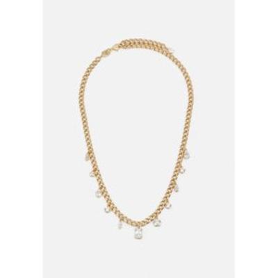 Swarovski女款混切工艺项链优雅白金色显气质时尚饰品