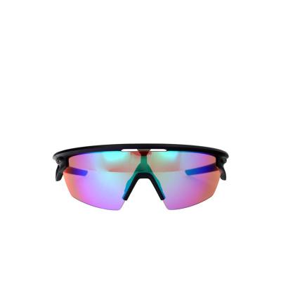 欧克利(OAKLEY)半框太阳镜尼龙材质轻便防滑男女通用户外运动眼镜 蓝色