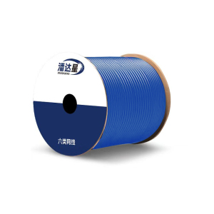 潘达星 PDX-XXDL-SC658BL 六类4对双屏蔽网线 305m/轴 蓝色