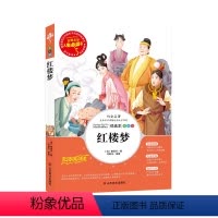[正版]儿童书籍 人生阅读书 红楼梦 中国四大名著 小学生课外阅读 青少年版 彩图插画平装6-12岁 3-6年级