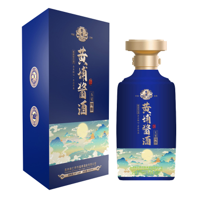 黄埔酱酒 五星 53度酱香型白酒 500ml/瓶 单瓶装