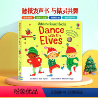 [正版]Usborne出版圣诞节主题与精灵共舞英文原版绘本 Dance with the Elves 触摸发声书儿童早