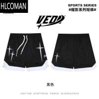 HLCOMAN耀影运动短裤男篮球美式跑步训练裤夏季潮牌网眼透气四分球裤