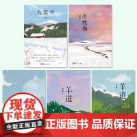 李娟经典散文集(共5册) 九篇雪+冬牧场+羊道三部曲 一套书感受我的阿勒泰中哈萨克族游牧文化治愈当代人的精神内耗