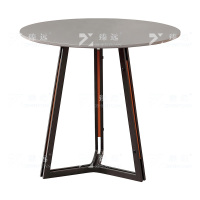 臻远ZY-VC112709 洽谈桌现代小圆桌会客接待休闲桌