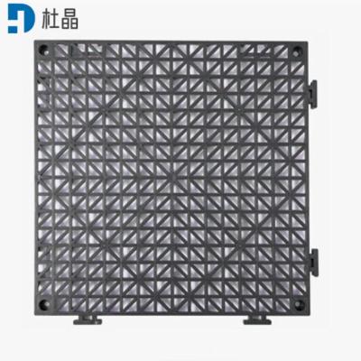 杜晶 浴室防滑隔水地垫 30*30*1cm灰色 片