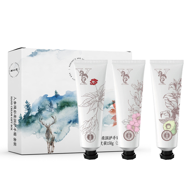 裕金源 150g 人参焕彩柔润 护手霜套装 (计价单位:套) 白色