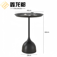 鑫龙都小圆桌茶几60cm个