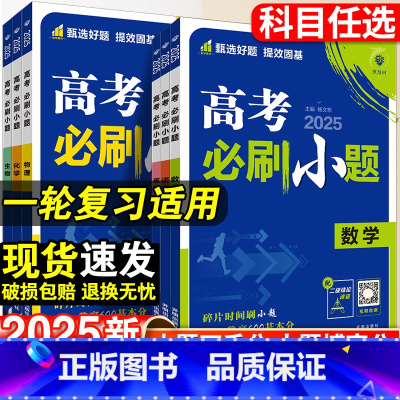 [6本套]语数英理化生-通用版 高考必刷小题 [正版]2025新高考必刷小题语文数学英语政治历史地理物理生物化学强基版高