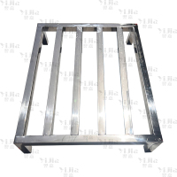 翌嘉 不锈钢架落地支架置物架底托底座托架450*450*100mm