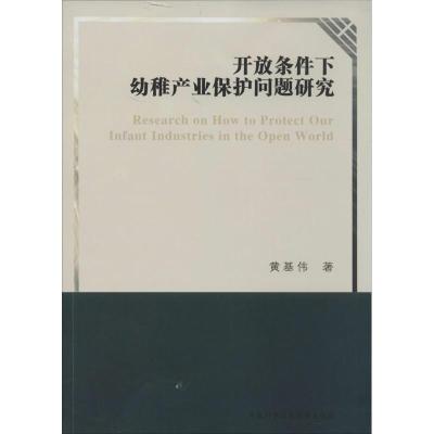 正版新书]开放条件下幼稚产业保护问题研究黄基伟 著97873120340