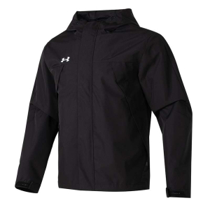 UA安德玛男女装新款运动服连帽宽松训练防水防风夹克外套23600401-001 ZP