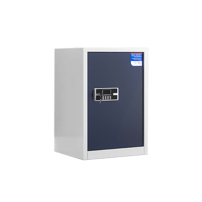 豪利特保密柜财务档案柜文件柜办公室资料储物柜保险柜单门白灰-电子密码锁