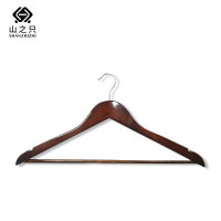 山之只 实木衣架 44cm 10个/组