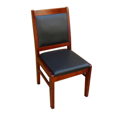 铭威盾办公椅简约现代会议椅橡木平头椅