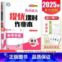 九年级下册语文人教版 九年级/初中三年级 [正版]2025亮点给力提优课时作业本九年级上册下册语文数学英语物理化学 人教
