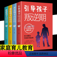 [正版]父母的育儿枕边书 引导把握捕捉关注孩子叛逆期成长期敏感期青春期 4册 正面管教父母的语言养育男孩女孩家庭教育