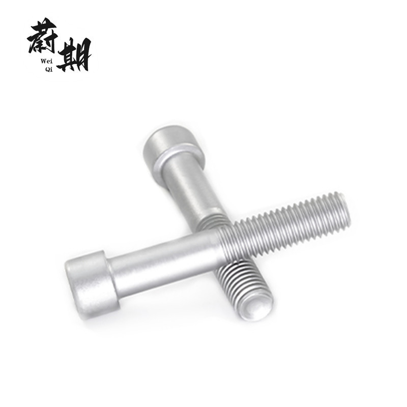 蔚期 DIN912达克罗内六角圆柱头螺钉 M10*80半牙 个