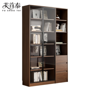 芙首泰书柜双门三抽1200*350*2000mm个