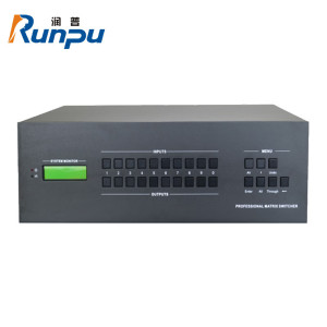 润普Runpu 会议高清无缝混合视频矩阵RP-MIR-ZG1616S