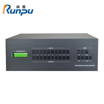 润普Runpu 会议高清无缝混合视频矩阵RP-MIR-ZG1616S