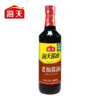 海天老抽酱油750ml*1酿造酱油家庭装小瓶炒菜凉拌调味品