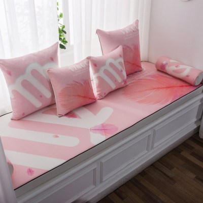 家柏饰(CORATED)北欧高密度乳胶飘窗垫窗台垫定做榻榻米阳台海绵垫沙发毯坐垫 处女座 15cm飘窗垫