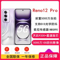 OPPO Reno12 Pro 银幻紫 16GB+256GB 天玑9200+星速版芯 80W超级闪充 0IS光学防抖 5G手机