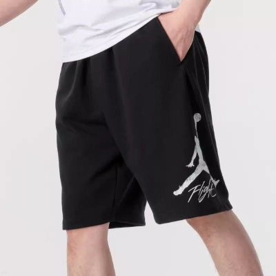 NIKE耐克短裤JORDAN运动休闲舒适针织男裤FN6420-010 D