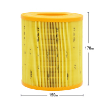 昊之鹰空气滤清器 适用于05-11款奥迪A6L 2.0T 空气格空气滤芯