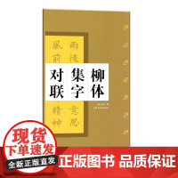 柳体集字对联 柳公权玄秘塔碑 书字帖 临摹 艺术 上海书画出版社