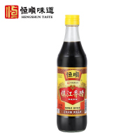 镇江馆 恒顺 糯米酿造镇江香醋 凉拌调味海鲜饺子醋 500ml 新B香
