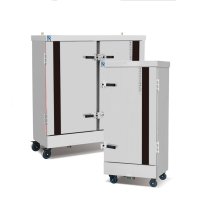 瑞宇商用豪华无指纹电热蒸饭车6盘/720*640*1000mm/380v9kw