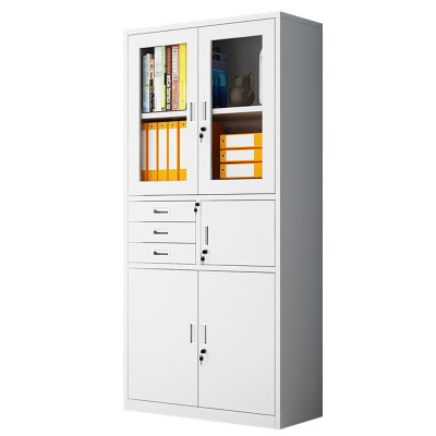 河洛伟业 办公柜偏三斗 台