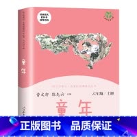 [六年级上] 童年 [正版]人教版一年级二三四六年级上册小学生书籍和家长适合的读物一只想飞的猫稻草人中国神话传说儿童绘本
