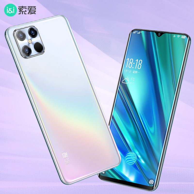 索爱x12 pro 全网通4g智能手机八核快充全面屏人脸识别指纹解锁大字