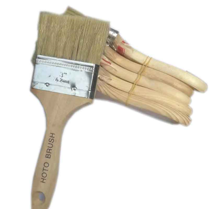 油漆刷扁油刷涂料刷毛刷子(加厚)4寸100mm 把