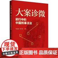 大案诊微 前行中的中国刑事法治 时延安,刘计划 编 社会科学总论社科 正版图书籍 中国言实出版社