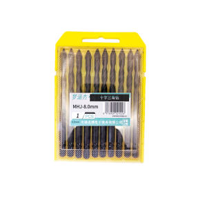 梦涵杰 十字三角钻 MHJ-8.0mm 个