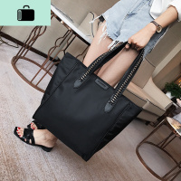 刘雯同款大包韩版新款潮时尚女包手提尼龙布包托特包牛津布单肩包NEW LAKE女士单肩包