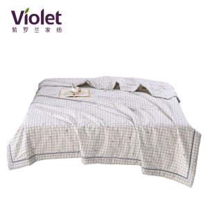紫罗兰简爱全棉被150*200 款号:VDZLPBZ13225
