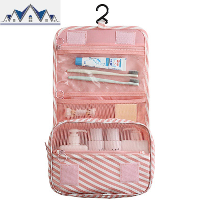 网红旅行洗漱包女防水ins风超火便携简约大容量可爱化妆品收纳袋 三维工匠收纳包