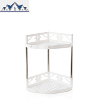 不锈钢置物架厨房用品转角储物层架三角收纳架整理架调料架 三维工匠