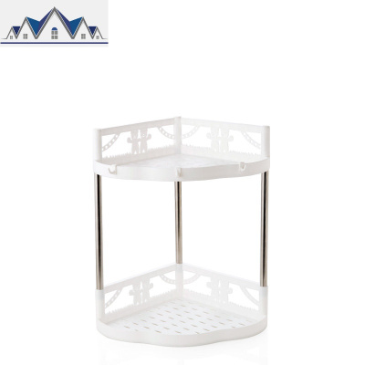 不锈钢置物架厨房用品转角储物层架三角收纳架整理架调料架 三维工匠