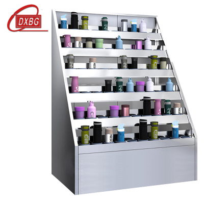 DXBG304不锈钢员工车间多格茶杯放置收纳柜60位水杯架1450*1050*705