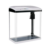 小型鱼缸水族箱客厅家用造景超白玻璃鱼缸小型生态桌面金鱼缸