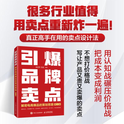 正版新书]引爆品牌卖点——解密电商爆品的策划思路(第2版)孙